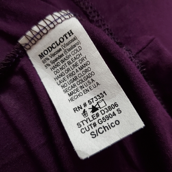 Modcloth Wine By Me Dress - NWOT - Picture 5 of 5